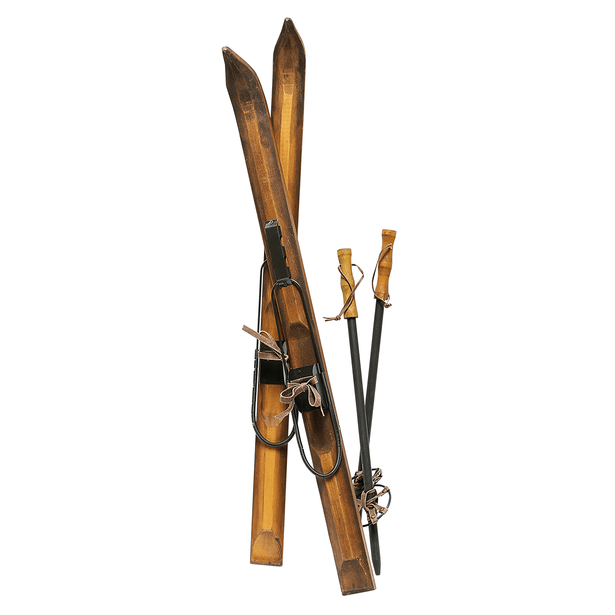 Skis en bois 